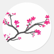 cherry blossom stickers