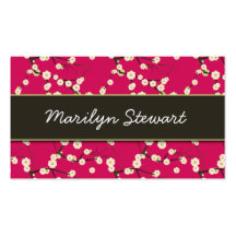 Cherry Blossoms Business Cards