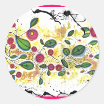 cherry blossoms final mini sticker