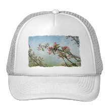 Cherry Blossoms Mesh Hat