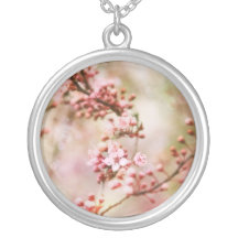 Cherry Blossoms Photo Pendants