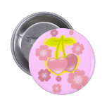 Cherry_Blossoms Pinback Button