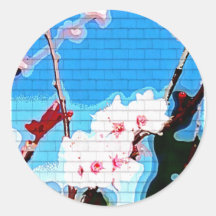Cherry Blossoms Tree Sticker