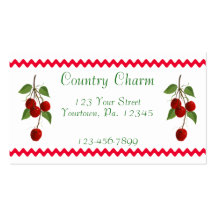 Cherry Bunch Business Card