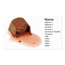 Cherry candy business card templates