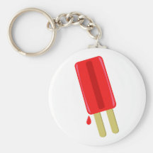 CHERRY ICE POP keychain