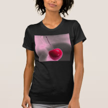 cherry in the blue t-shirts