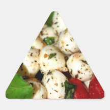 Cherry Tomato and Mozzarella Salad Triangle Sticker