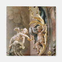 Cherubs, 1737-66 refrigerator magnet