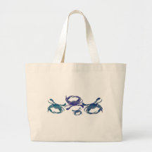 Chesapeake Blue Crabs Canvas Bag