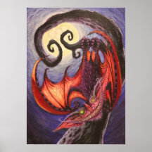 Cheshire Bat Print