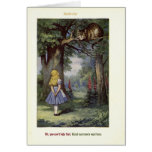 Cheshire CAT  Greeting Card