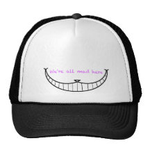 Cheshire Cat Smile Trucker Hats