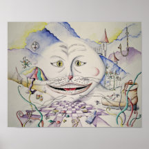 Cheshire Catfish Print
