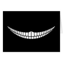 Cheshire Grin Greeting Cards
