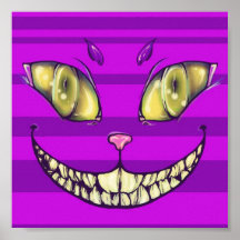 Cheshire smile poster