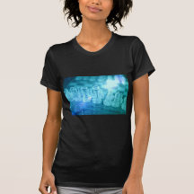 Chess Match Ladies Fitted T-Shirt