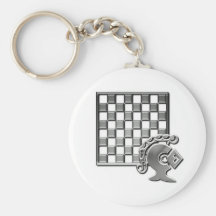 Chess Strategy Keychain