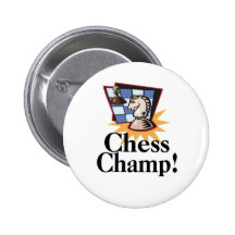 Chess T-shirts and Gifts. Pinback Button