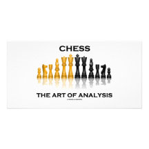 Chess The Art Of Analysis Photo Card Template
