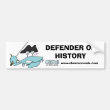 Chester bumper sticker