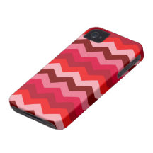 Chevron Rose Bush iPhone 4 Case