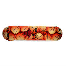 chi to death skateboard deck