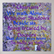 Chiarians WE Walk Alone. Print