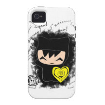 Chibi Kitty iPhone 4 Cover