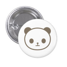 chibi panda pinback buttons