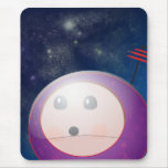 Chibi Space Girl Mouse Pad