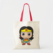 Chibi Wonder Woman Tote Bags
