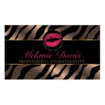 Chic Cosmetology Business Card