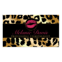 Chic Cosmetology Business Card