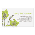 Chic Floral Business Card Template