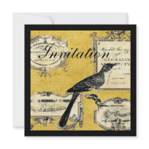 Chic French Vintage Bridal Shower Invitation