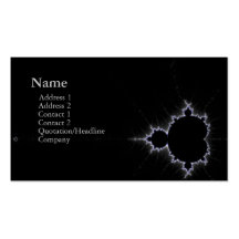 chic geek fractal business card v2