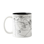 chic geek particle tracks coffee mug