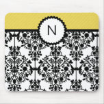 Chic Monogram Mousepad