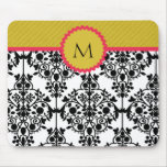 Chic Monogram Mousepad
