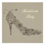 Chic Shoe ~ Invitations invitations
