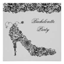 Chic Shoe ~ Invitations
