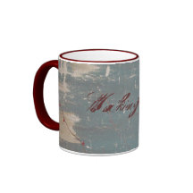 Chic Waking Up Printed Mug