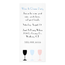 Chic Wine and Cheese Party Invitation