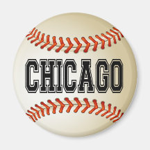 CHICAGO BASEBALL MAGNETS