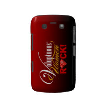 CHICAGO BLING - "Voluptuous Women Rock!" Case-Mate Blackberry Case