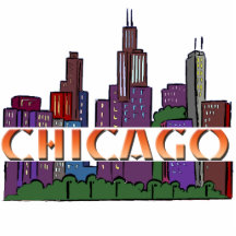 Chicago  IL Acrylic Cut Out