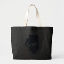 Chicago Illinois IL Shirt Bag