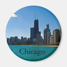 Chicago Skyline Fridge Magnets