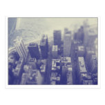 Chicago Skyline lake view Postcard